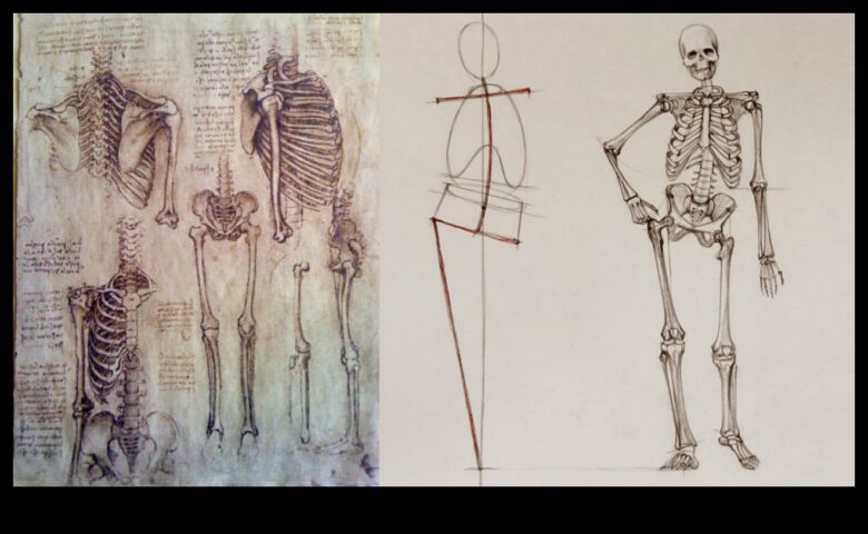 Anatomie desenând viața Stăpânirea scheletului uman